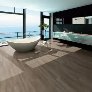 Parketreus sfeer interieur - badkamer