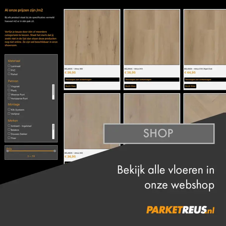 Floorify, PVC, pvc vloeren, belgisch topmerk, de laatste trends, moderne uitstraling, www.shop.parketreus.nl