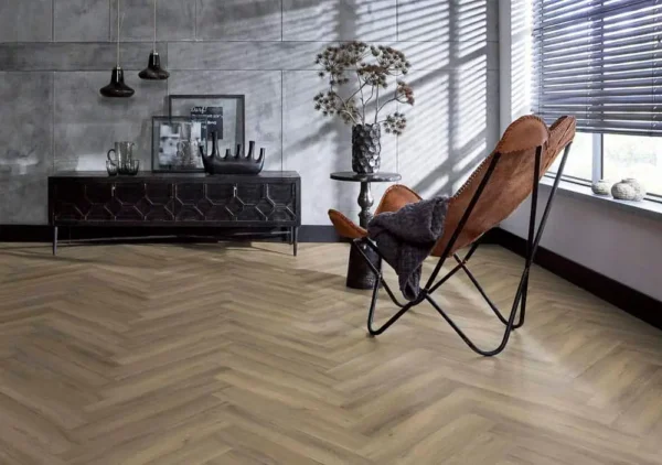 FLOORLIFE - YUP HERRINGBONE - LIGHT BROWN incl. ondervl - Afbeelding 14