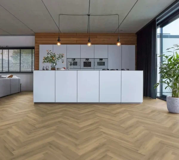 FLOORLIFE - YUP HERRINGBONE - NATURAL incl.ondervloer - Afbeelding 2