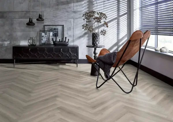 FLOORLIFE - YUP HERRINGBONE - GREY incl. ondervloer - Afbeelding 14