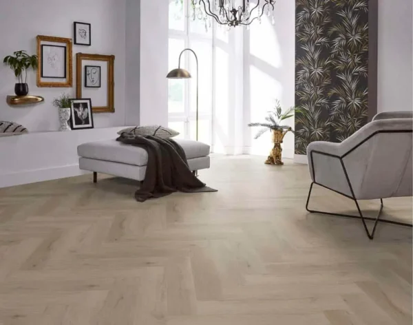 FLOORLIFE - YUP LEYTON HERRINGBONE - LIGHT OAK - Afbeelding 6