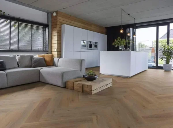 FLOORLIFE - YUP LEYTON HERRINGBONE - SMOKY - Afbeelding 13