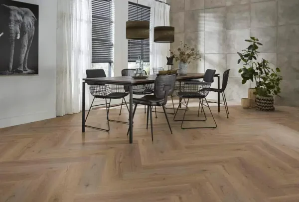FLOORLIFE - YUP LEYTON HERRINGBONE - SMOKY - Afbeelding 10
