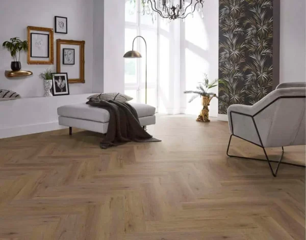 FLOORLIFE - YUP LEYTON HERRINGBONE - SMOKY - Afbeelding 6