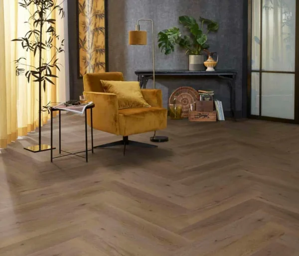 FLOORLIFE - YUP LEYTON HERRINGBONE - SMOKY - Afbeelding 4