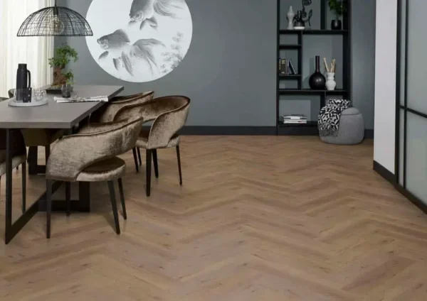 FLOORLIFE - YUP LEYTON HERRINGBONE - SMOKY - Afbeelding 3