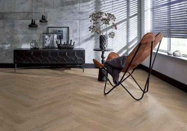 FLOORLIFE - YUP LEYTON HERRINGBONE - NATURAL OAK - Afbeelding 14