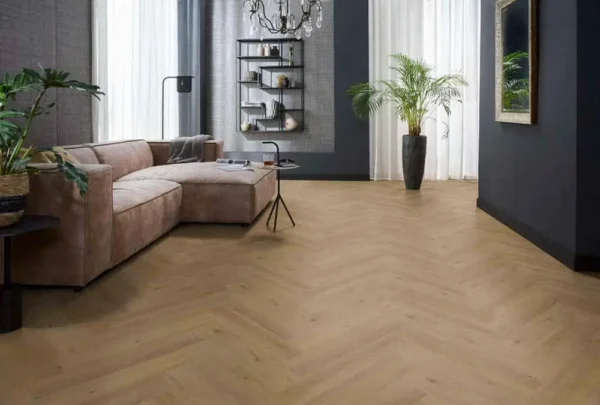FLOORLIFE - YUP LEYTON HERRINGBONE - DARK OAK - Afbeelding 7