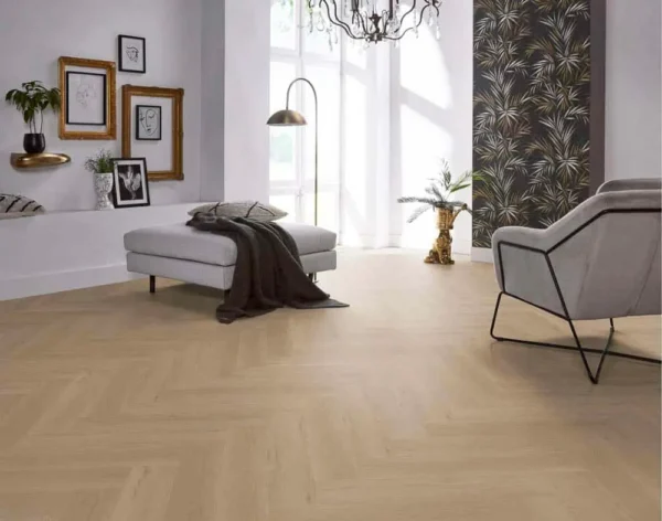 FLOORLIFE - YUP LEYTON HERRINGBONE - BEIGE - Afbeelding 6