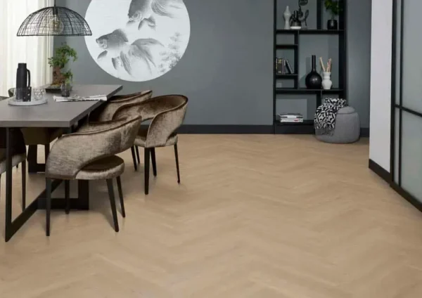 FLOORLIFE - YUP LEYTON HERRINGBONE - BEIGE - Afbeelding 3
