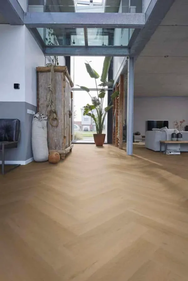 FLOORLIFE - YUP LEYTON HERRINGBONE - WARM OAK - Afbeelding 12