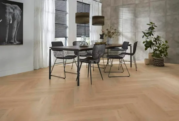 FLOORLIFE - YUP LEYTON HERRINGBONE - WARM OAK - Afbeelding 11