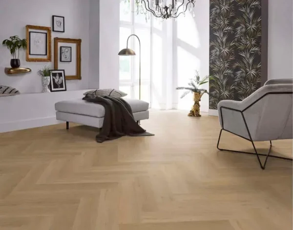 FLOORLIFE - YUP LEYTON HERRINGBONE - WARM OAK - Afbeelding 7