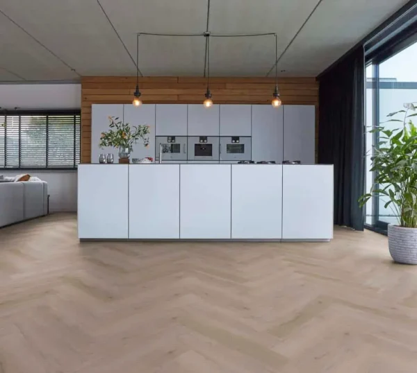 FLOORLIFE - YUP LEYTON HERRING- LIGHT OAK incl.ondervlo - Afbeelding 2