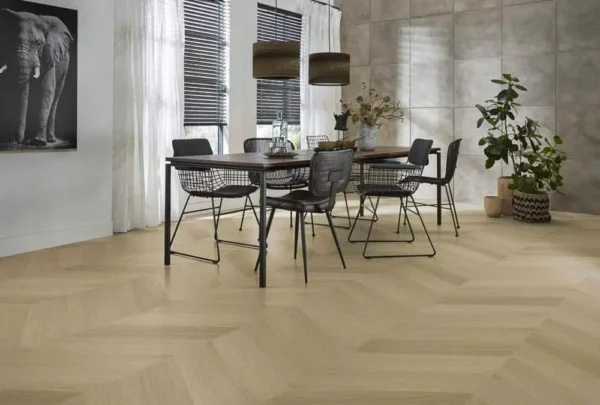 FLOORLIFE - YUP FULHAM CHEVRON - WARM OAK - Afbeelding 10