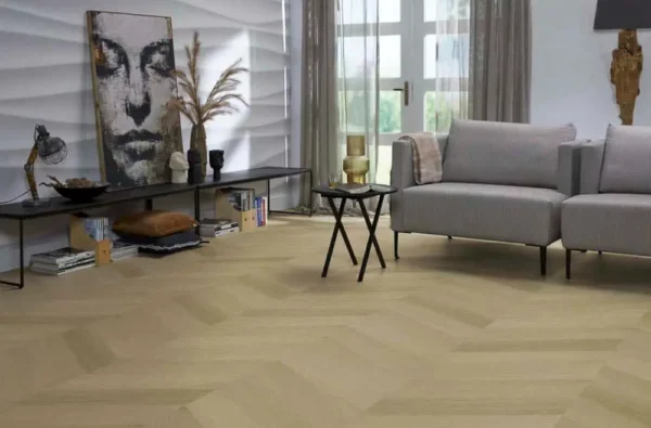 FLOORLIFE - YUP FULHAM CHEVRON - WARM OAK - Afbeelding 8