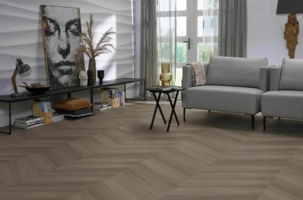 FLOORLIFE - YUP FULHAM CHEVRON - BROWN - Afbeelding 7
