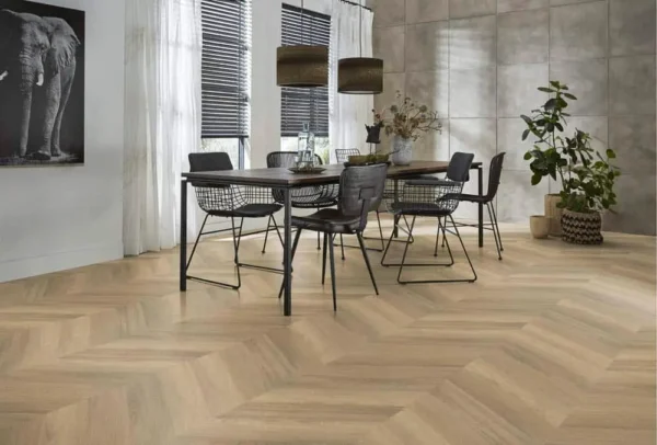 FLOORLIFE - YUP CHEVRON - NATURAL - Afbeelding 3