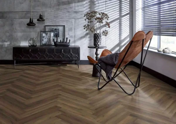 FLOORLIFE - YUP HERRINGBONE - WARM BROWN - Afbeelding 14