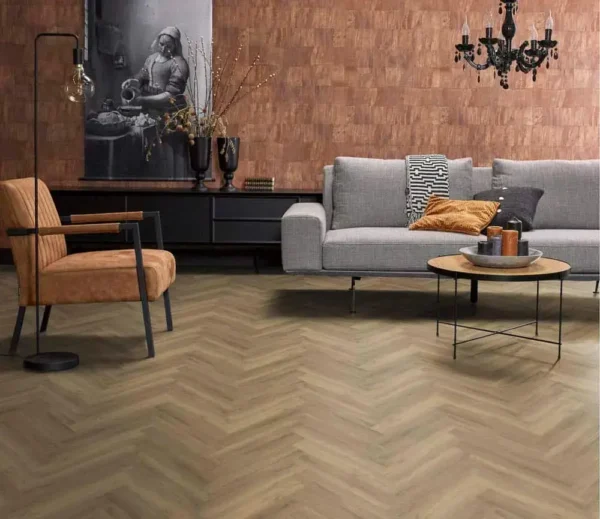 FLOORLIFE - YUP HERRINGBONE - NATURAL - Afbeelding 5