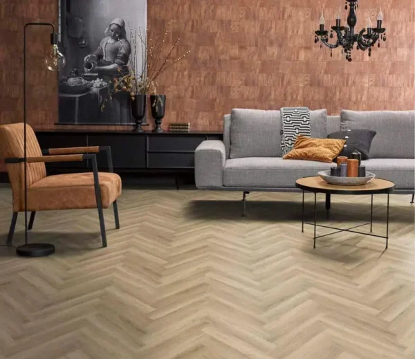 FLOORLIFE - YUP HERRINGBONE - BEIGE - Afbeelding 5