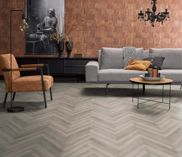 FLOORLIFE - YUP HERRINGBONE - GREY - Afbeelding 5