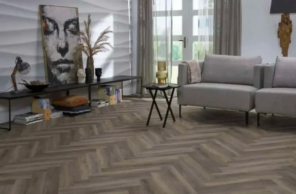 FLOORLIFE - YUP HERRINGBONE - DARK GREY - Afbeelding 8